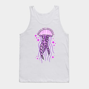 Squishy But Dangerous Jelly Fish Tank Top